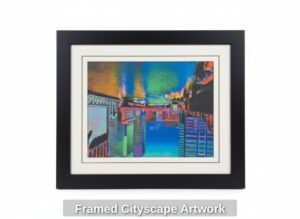 Framed-Cityscape-Artwork