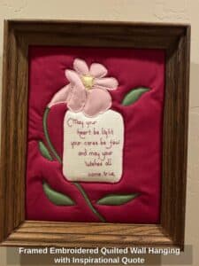 Framed-Embroidered-Quilted-Wall-Hanging-with-Inspirational-Quote