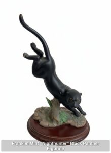 Franklin-Mint-Nighthunter-Black-Panther-Figurine