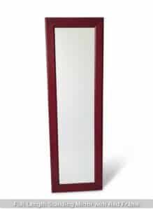 Full-Length-Standing-Mirror-with-Red-Frame