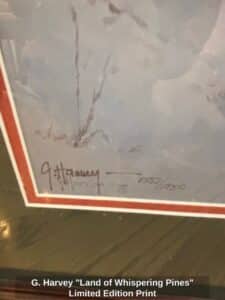 G.-Harvey-Land-of-Whispering-Pines-Limited-Edition-Print-second-image