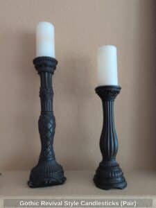 Gothic-Revival-Style-Candlesticks-Pair
