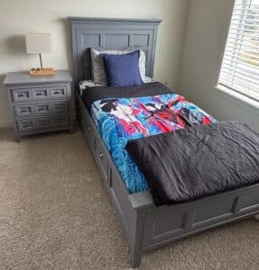 Gray-Twin-Bed-Frame-with-Storage-and-Matching-Nightstand