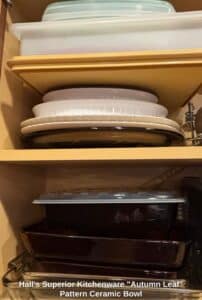 Halls-Superior-Kitchenware-Autumn-Leaf-Pattern-Ceramic-Bowl