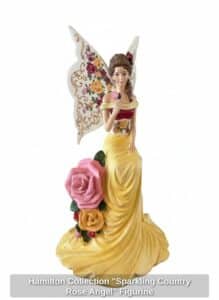 Hamilton-Collection-Sparkling-Country-Rose-Angel-Figurine-fifth-image