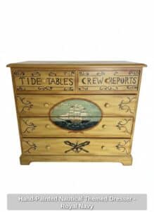 Hand-Painted-Nautical-Themed-Dresser-Royal-Navy