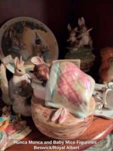 Hunca-Munca-and-Baby-Mice-Figurines-Beswick-or-Royal-Albert