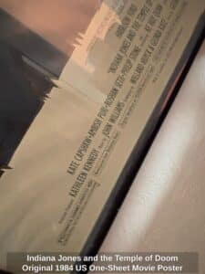 Indiana-Jones-and-the-Temple-of-Doom-Original-US-One-Sheet-Movie-Poster-third-image