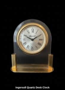 Ingersoll-Quartz-Desk-Clock