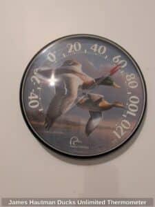 James-Hautman-Ducks-Unlimited-Thermometer