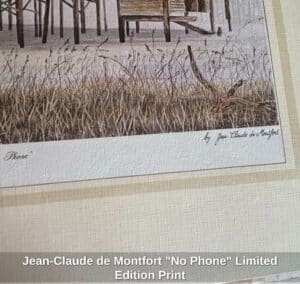 Jean-Claude-de-Montfort-No-Phone-Limited-Edition-Print-third-image