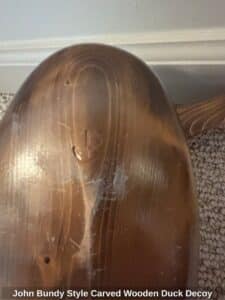 John-Bundy-Style-Carved-Wooden-Duck-Decoy-fourth-image
