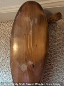 John-Bundy-Style-Carved-Wooden-Duck-Decoy-third-image