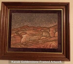 Kanab-Goldenstone-Framed-Artwork