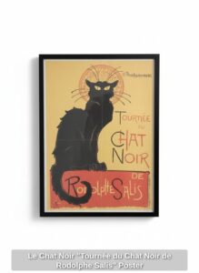 Le-Chat-Noir-Tourne-du-Chat-Noir-de-Rodolphe-Salis-Poster