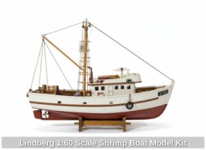 Lindberg-Scale-Shrimp-Boat-Model-Kit