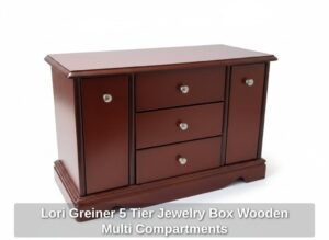 Lori-Greiner-Tier-Jewelry-Box-Wooden-Multi-Compartments-second-image