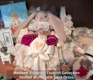 Madame-Victorias-Fashion-Collection-Stuffed-Bunny-with-Lace-Dress
