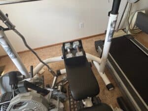 Marcy-WM-MX-Home-Gym-System-with-Weights-and-NordicTrack-Treadmill-third-image