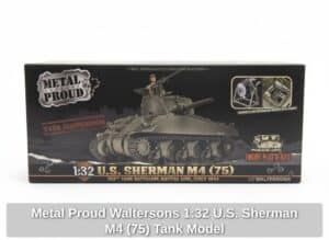 Metal-Proud-Waltersons-U.S.-Sherman-M-Tank-Model