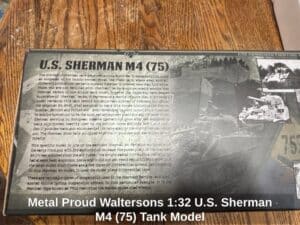 Metal-Proud-Waltersons-U.S.-Sherman-M-Tank-Model-second-image