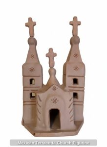 Mexican-Terracotta-Church-Figurine