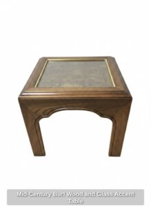 Mid-Century-Burl-Wood-and-Glass-Accent-Table