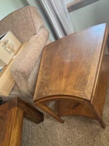 Mid-Century-Modern-Lane-Walnut-Wedge-End-Table-third-image