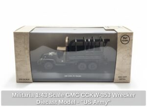 Militaria-Scale-GMC-CCKW-Wrecker-Diecast-Model-US-Army
