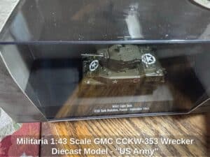 Militaria-Scale-GMC-CCKW-Wrecker-Diecast-Model-US-Army-third-image