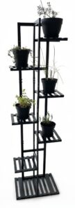 Modern-Black-Metal-Multi-Tiered-Plant-Stand