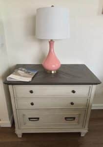 Modern-Pink-Ceramic-Table-Lamp-with-White-Drum-Shade