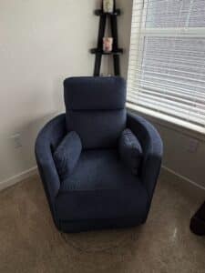 Modern-Swivel-Recliner-Chair-with-Lumbar-Pillows-second-image