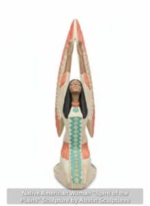 Native-American-Woman-Spirit-of-the-Plains-Sculpture-by-Austin-Sculptures-Acoma-Series
