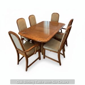 Oak-Dining-Table-with-Six-Chairs