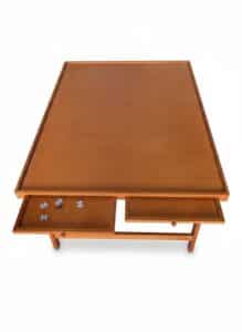 Orange-Wooden-Jigsaw-Puzzle-Table-with-Drawers