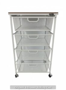 Origami-Drawer-Rolling-Cart