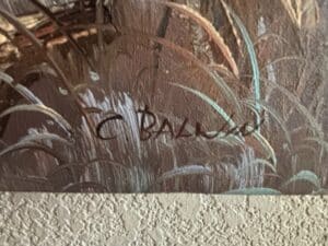 Original-Oil-Painting-of-Ducks-in-Marsh-by-Reynolds-fourth-image