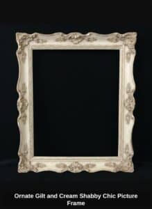Ornate-Gilt-and-Cream-Shabby-Chic-Picture-Frame