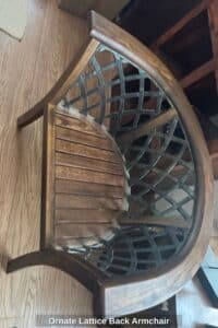 Ornate-Lattice-Back-Armchair-third-image