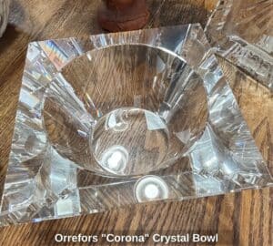 Orrefors-Corona-Crystal-Bowl