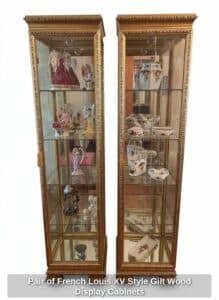 Pair-of-French-Louis-XV-Style-Gilt-Wood-Display-Cabinets