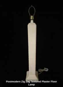 Postmodern-Zig-Zag-Textured-Plaster-Floor-Lamp