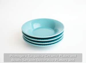 Primogera-Turquoise-Ceramic-Plates-and-Bowls-Set-with-Decorative-Platters-and-Glassware-fourth-image
