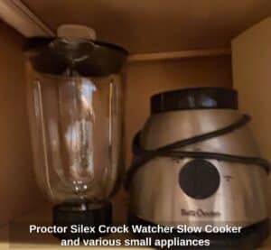 Proctor-Silex-Crock-Watcher-Slow-Cooker-and-various-small-appliances-fourth-image
