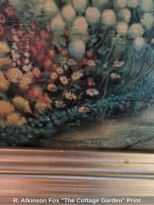 R.-Atkinson-Fox-The-Cottage-Garden-Print-second-image