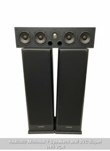 Realistic-Minimus-Speakers-and-JVC-Super-VHS-VCR