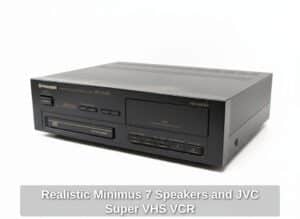 Realistic-Minimus-Speakers-and-JVC-Super-VHS-VCR-fifth-image