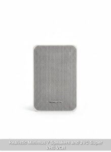 Realistic-Minimus-Speakers-and-JVC-Super-VHS-VCR-third-image