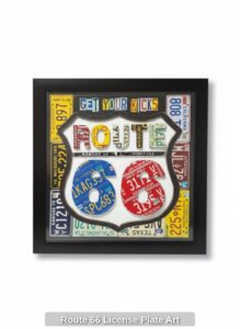Route-License-Plate-Art
